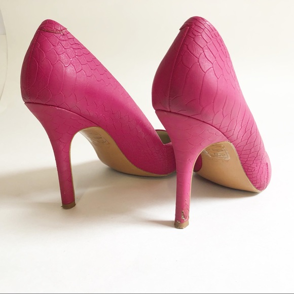 ALDO Women’s Pointy Toe Embossed Pump Heels B-15 - Picture 3 of 5